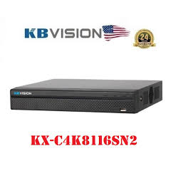 Đâud ghi IP 16 Kênh 4K của Kbvision. KX-A4K8116N2, KX-CAi4K8116N2, KX-C4K8116SN2, KX-C4K8216SN2