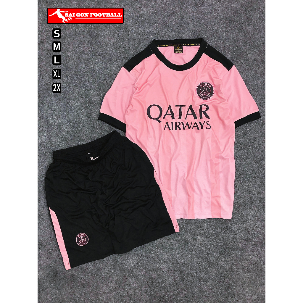 Đồ Bóng Đá PARIS hồng bản Fan Editions 2023