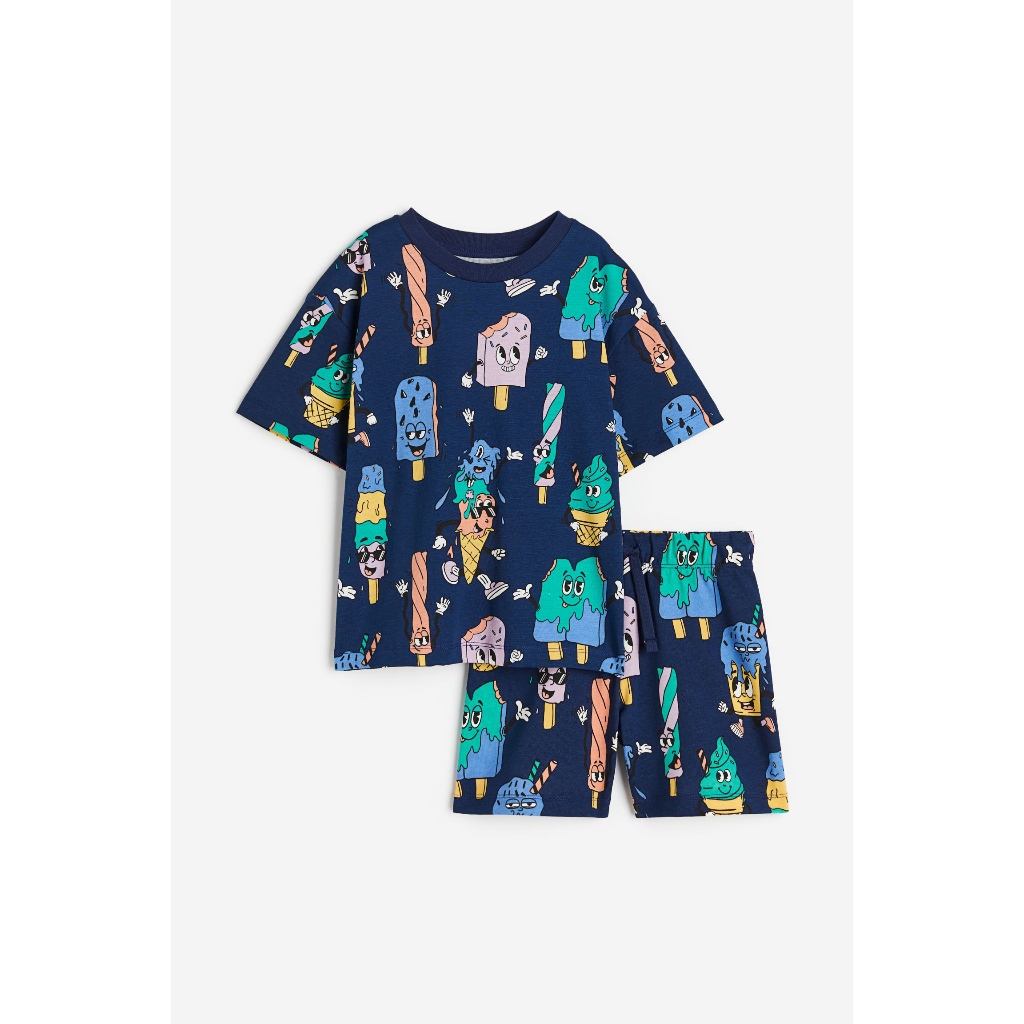 Sét bộ cotton bé trai HM Authentic