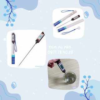 Nhiệt kế đo nước pha sữa cho mẹ tp101 - que đo nhiệt độ sữa, thực phẩm, nước cho bé