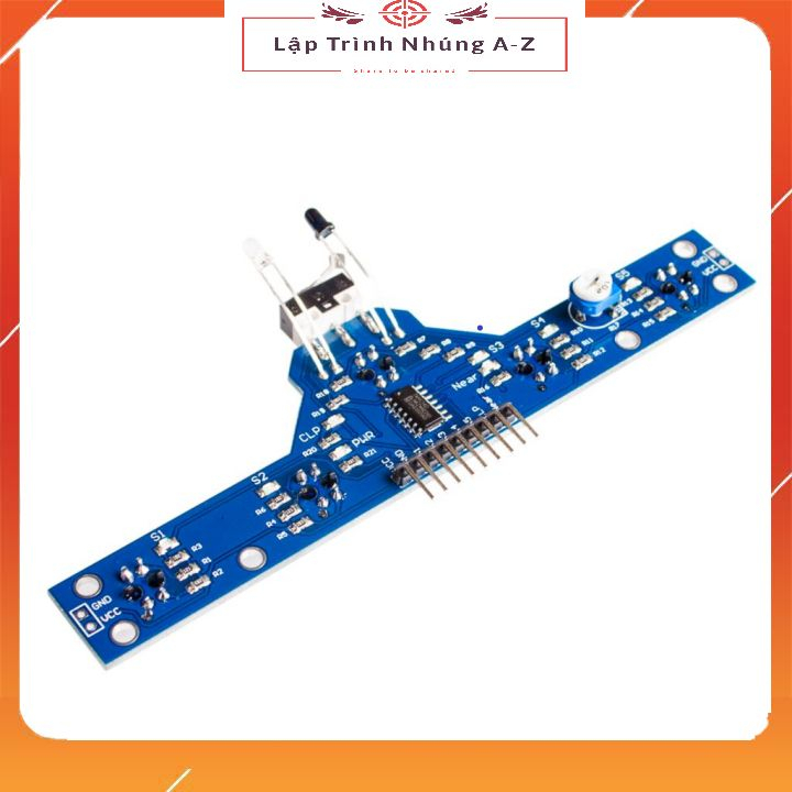 [Lập Trình Nhúng A-Z][G37] Module Cảm biến Dò line Thanh 5 Led