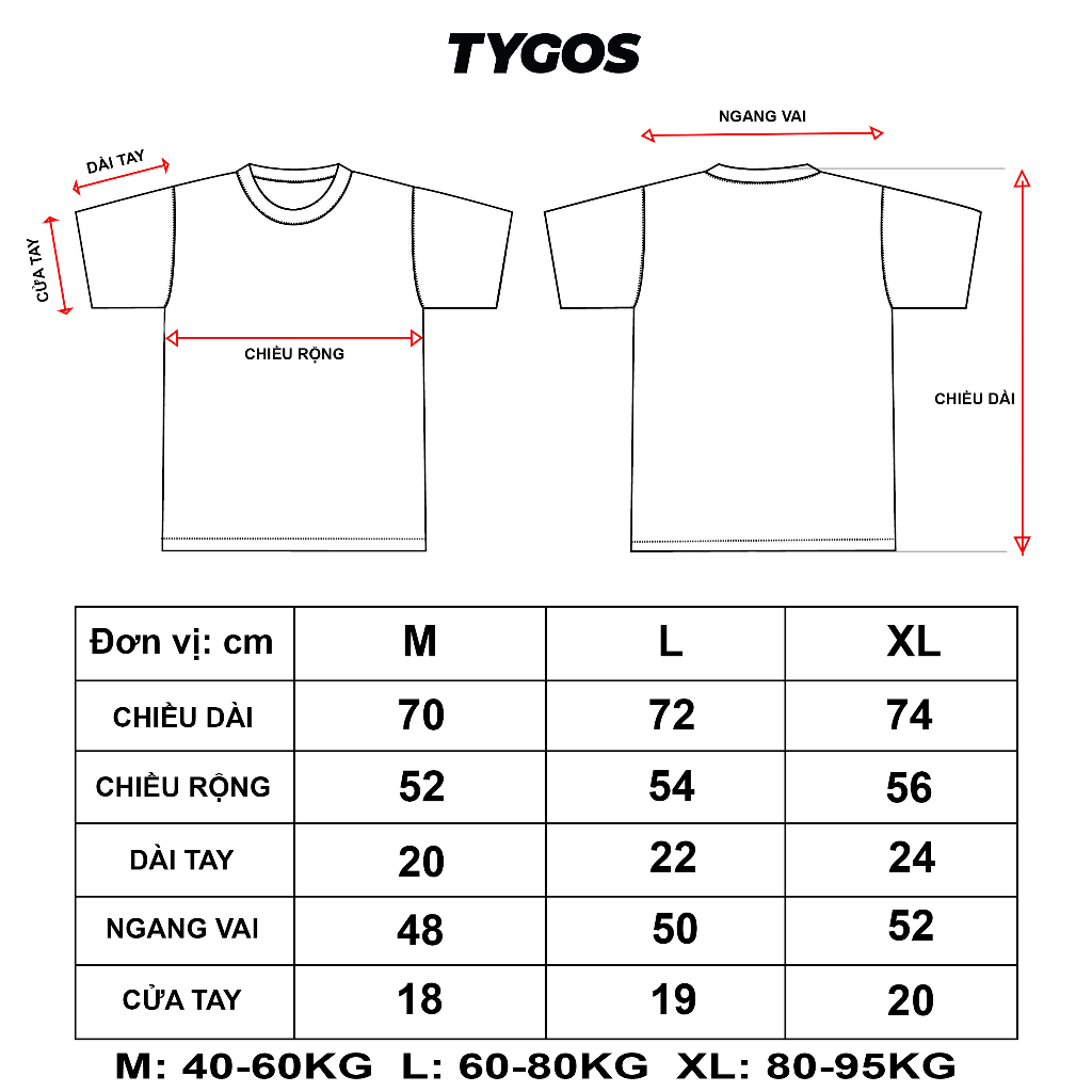 ÁO THUN GÂN BASIC TG002
