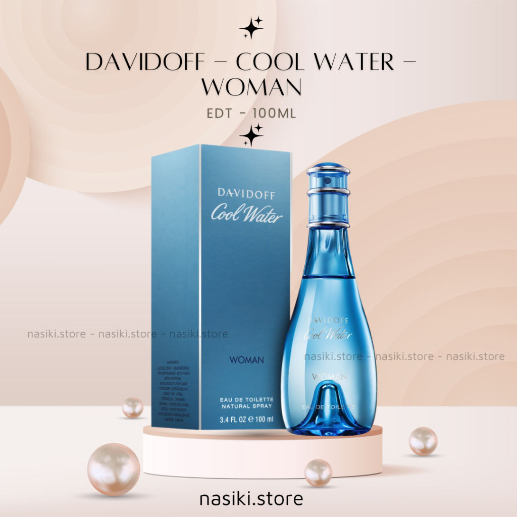 Nước hoa nữ DAVIDOFF - COOL WATER WOMAN - EDT | Full - 100 ml