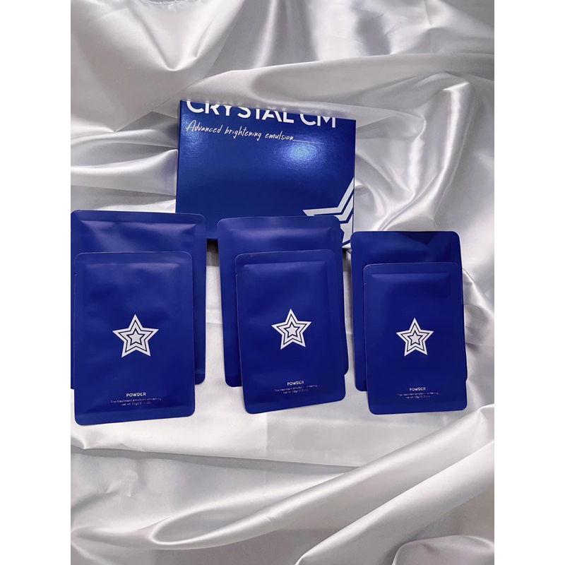 HÀNG CHÍNH HÃNG (Freeship) SET TẮM TRẮNG CRYSTAL CHU HẰNG (3LTẮM TẶNG THÊM 3MASK)