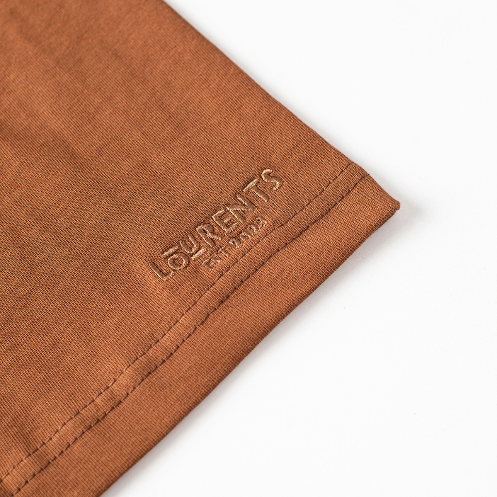 Áo Thun Tay Lỡ Lourents Local Brand Premium Basic Tee - TEE2 Nâu