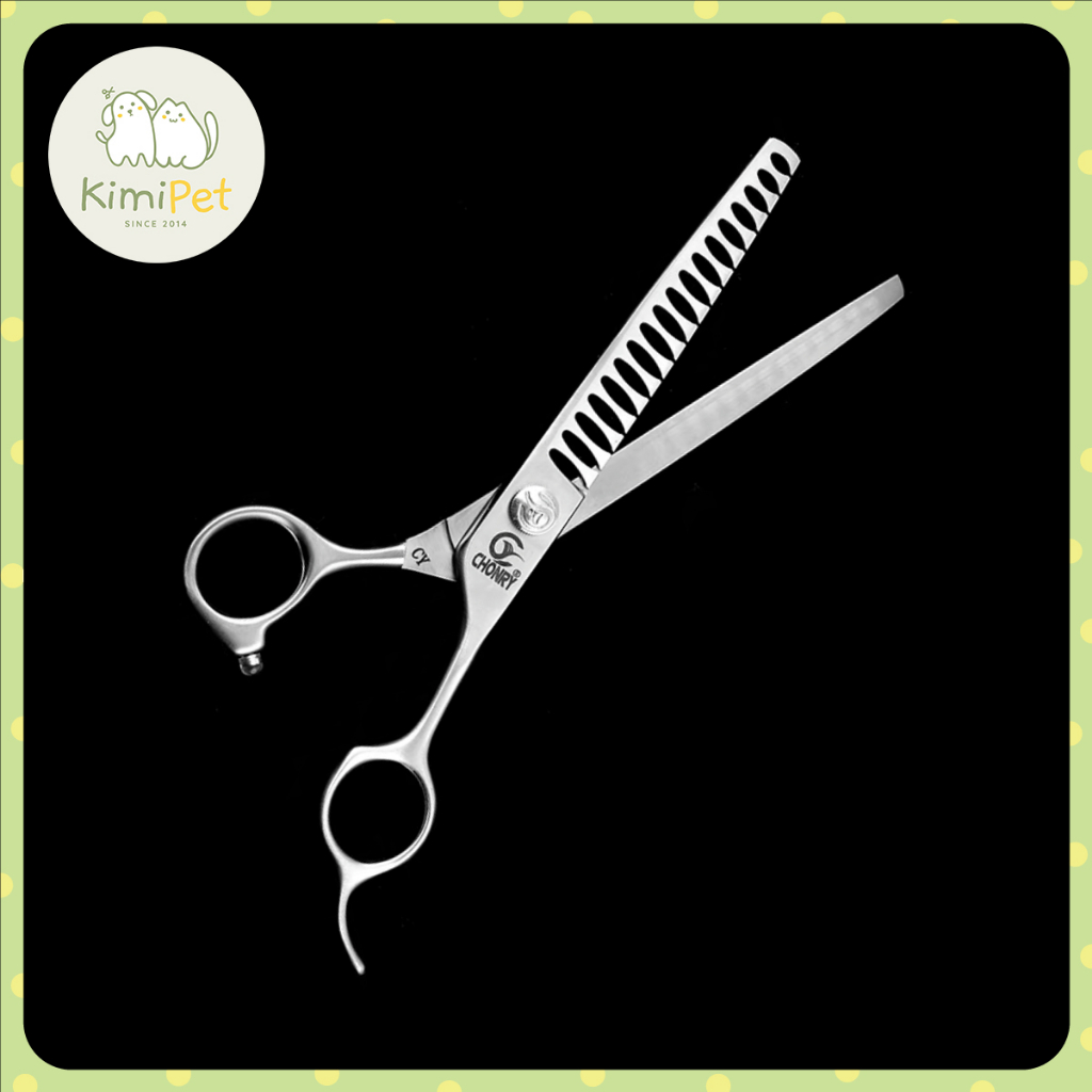 Kéo Chonry tỉa răng thưa 7.0inch cắt tỉa lông chuyên dụng cho thú cưng  - Kimi Pet