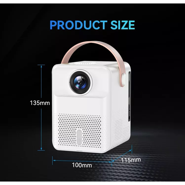 Máy Chiếu Mini Siêu Nét KAW K550 Plus Siêu Rẻ, Full Hd, Kết NốI Máy Tính, Điện Thoại, Bảo hành 12 tháng lỗi 1 đổi 1