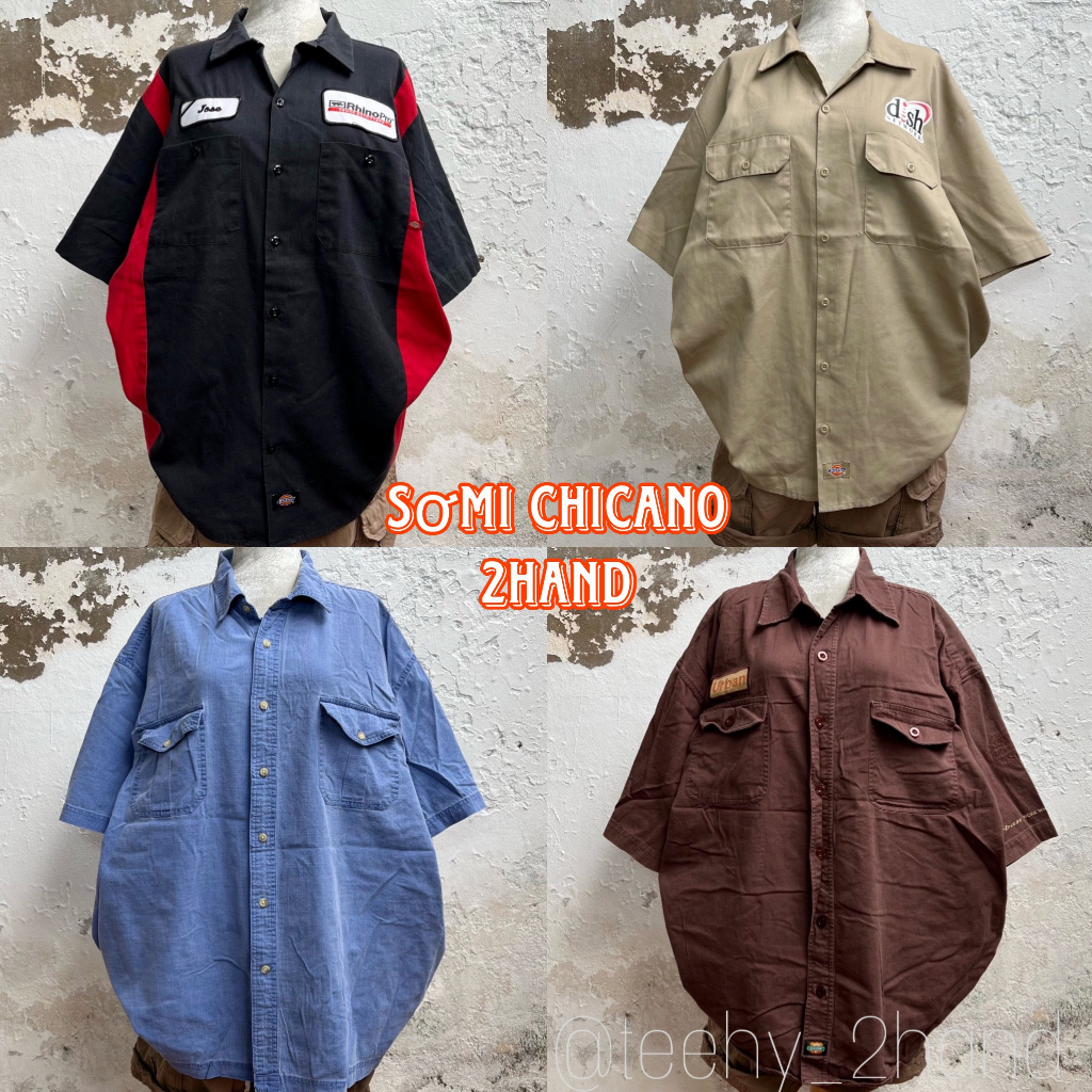 Áo Sơ Mi CHICANO 2hand - sơ mi 2hand được chọn mẫu trên link