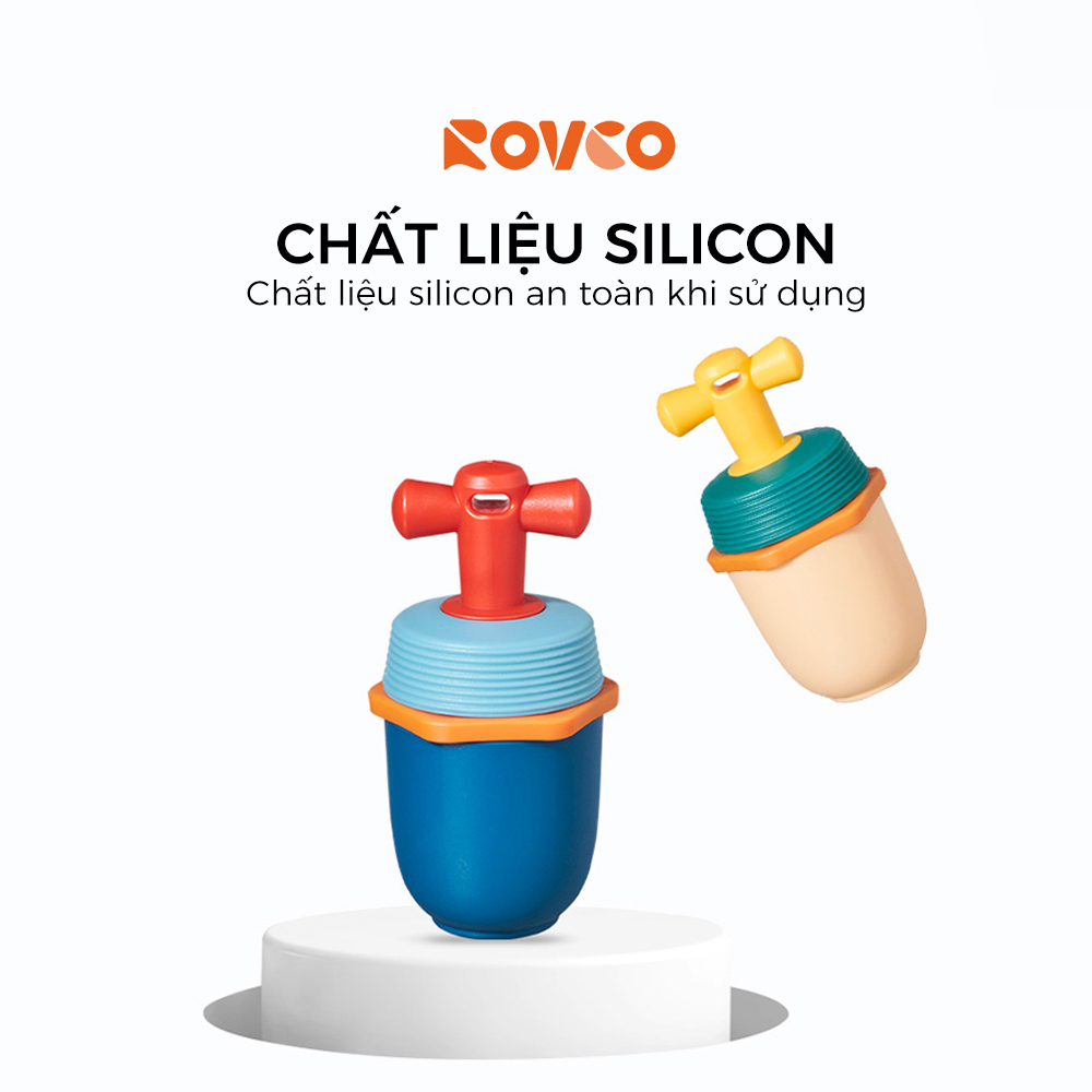 Túi Nhai Ăn Dặm ROVCO RK-N7024 Silicon Mềm Mại