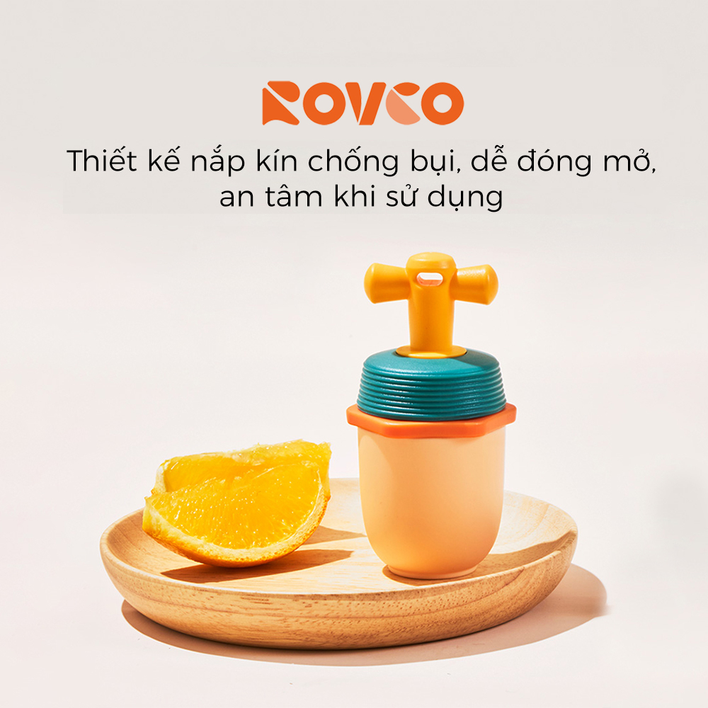 Túi Nhai Ăn Dặm ROVCO RK-N7024 Silicon Mềm Mại