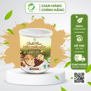 Lon Bột Ngũ Cốc Dinh Dưỡng NutriPure 15 loại hạt phù hợp dành cho mẹ bầu