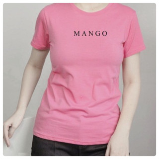 Áo thun phông trơn Basic in chữ ManGo hàng đẹp