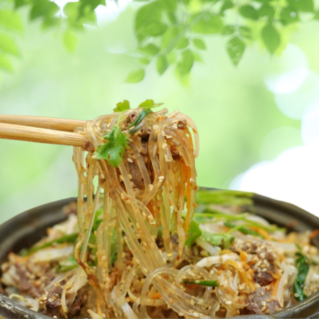 Miến khoai lang giảm cân Bình Minh 300g EAT CLEAN thức ăn healthy giảm cân dành cho người ăn kiêng hỏa tốc