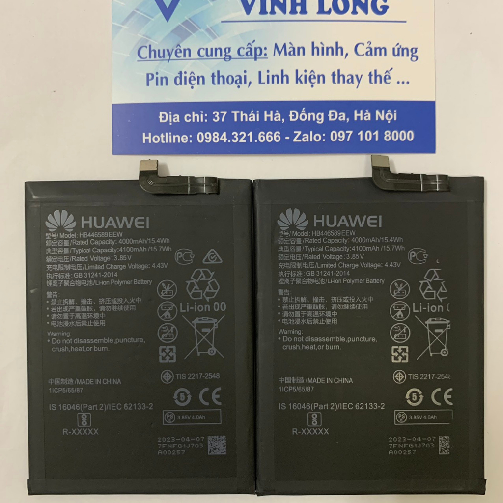 Pin Huawei Nova 6 4G/V30 Pro 4100Mah