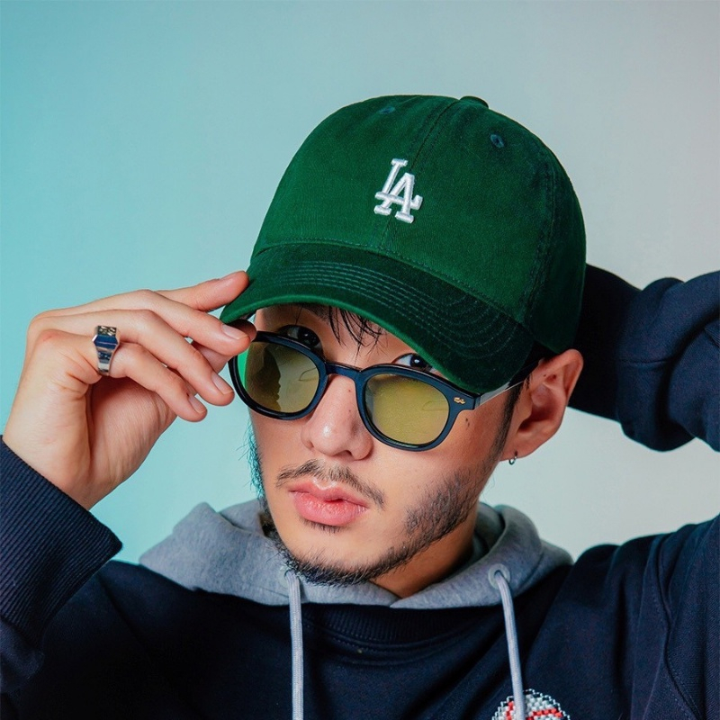 Mũ lưỡi trai MLB Rookie BallCap thêu logo LA nam nữ hàng xuất dư cao cấp phong cách Hàn Quốc - HK Official