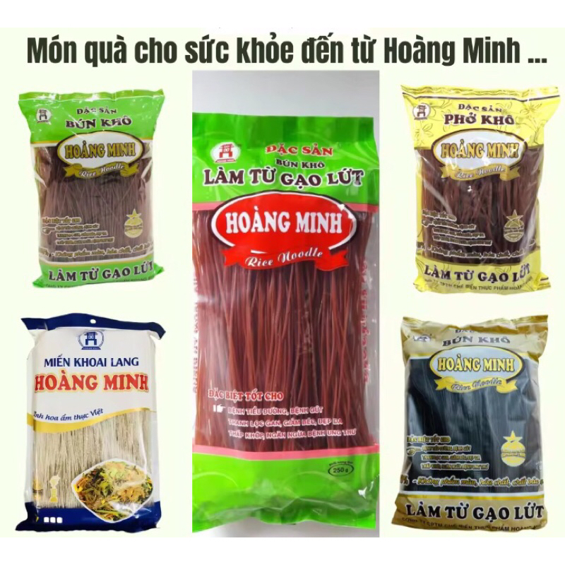 Miến Dong Sợi Rút Hoàng Minh  500g