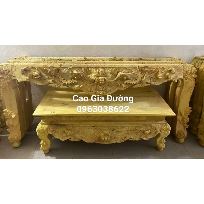 Sập Thờ Gỗ Mít Ta 197-217 chân 16 - 24