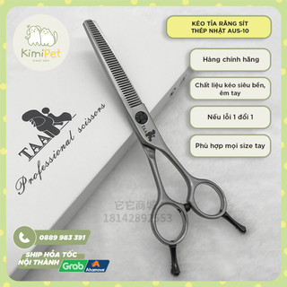 Kéo TAA tỉa răng sít cắt tỉa lông chuyên dụng Grooming cho thú cưng - Kimi Pet