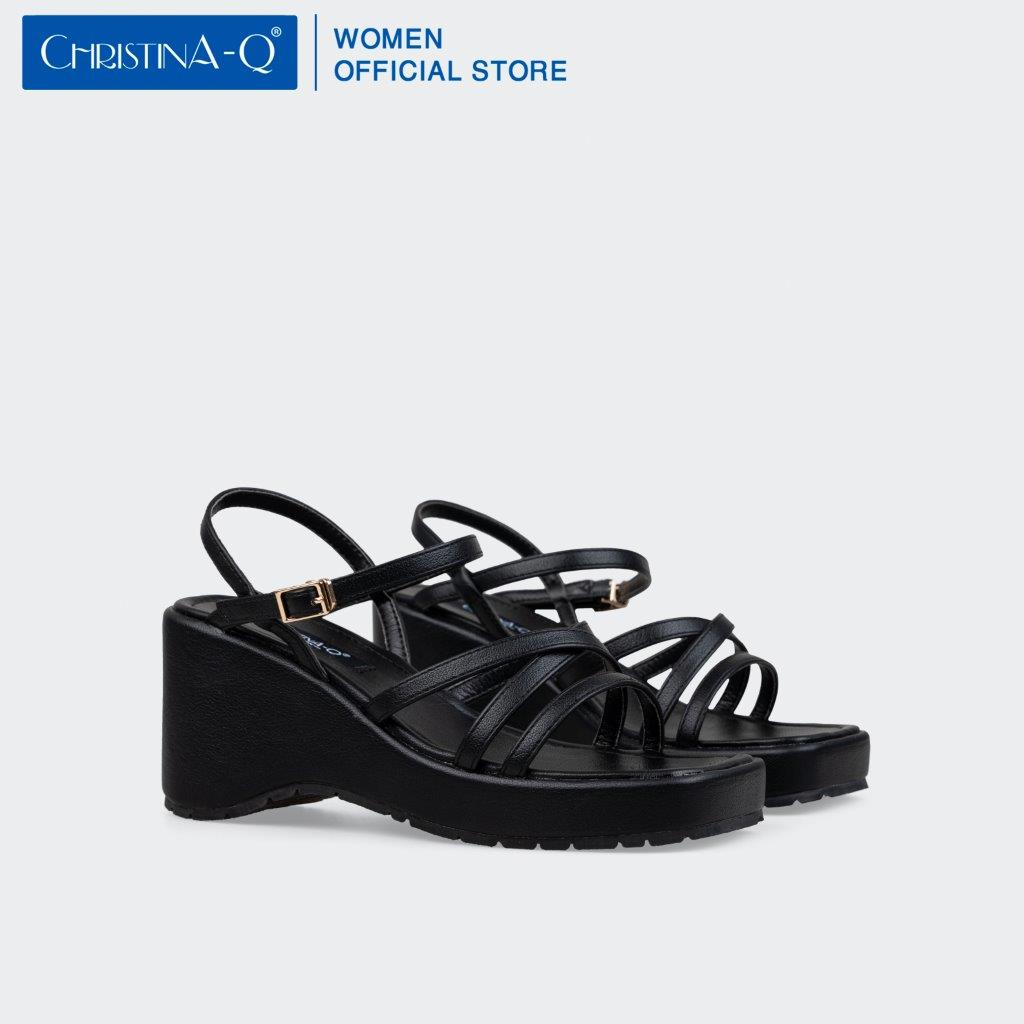 Giày sandals nữ đế xuồng ChristinA-Q XDX134