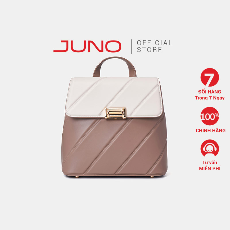 Balo Nữ Thời Trang JUNO May Chỉ Trang Trí BL151