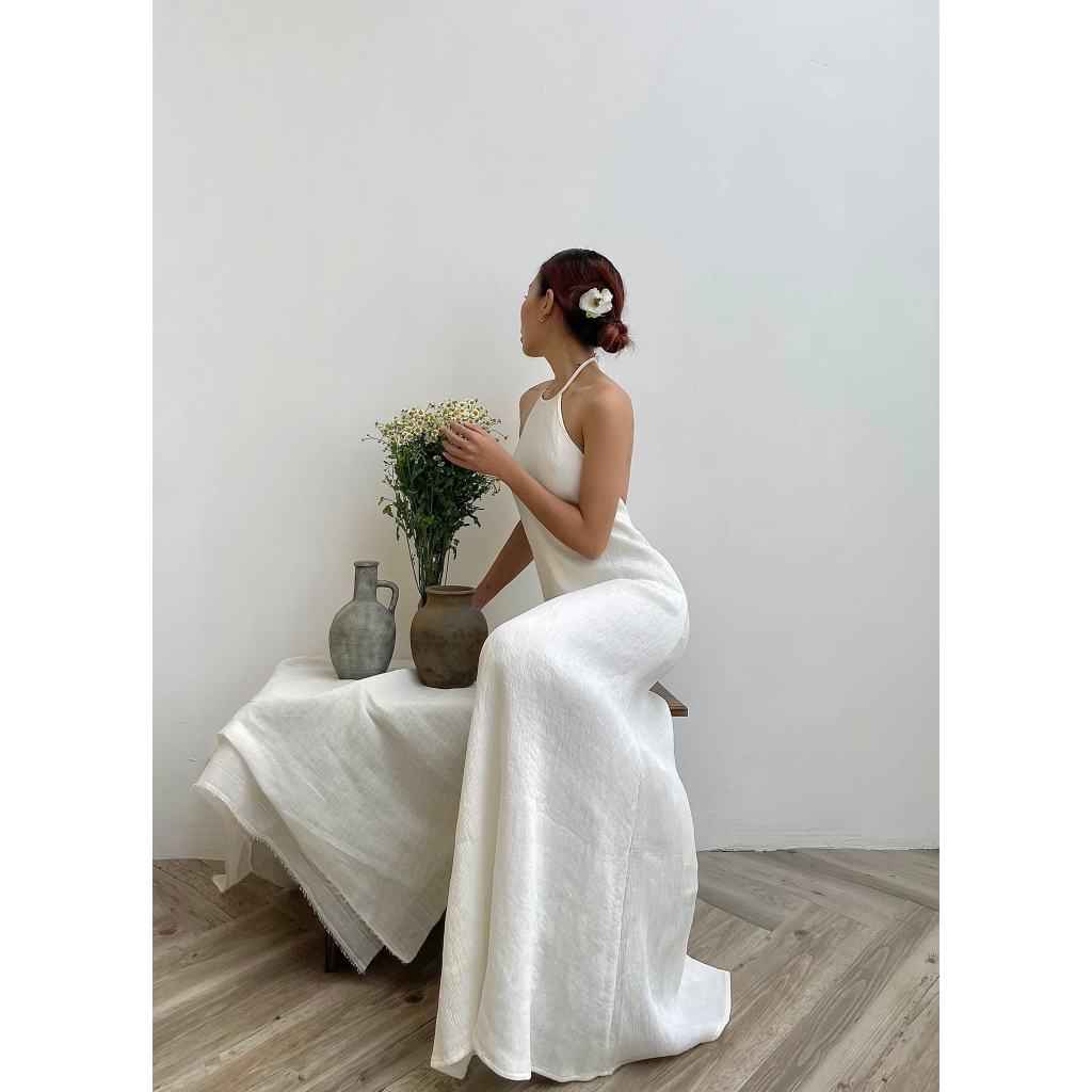 Váy maxi yếm - TADstore