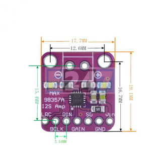 Module Khuếch Đại Âm Thanh MAX98357 I2S Tương Thích EP32/ RASPBERRY