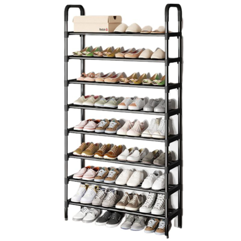 Kệ để giày dép đa năng inox sơn tỉnh điện Takora 5, 6, 7, 8 tầng, kệ đựng giày dép