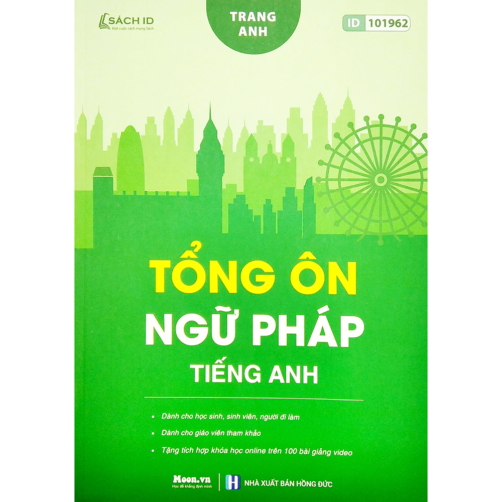Sách - Tổng ôn ngữ pháp tiếng Anh - Tác giả cô Trang Anh