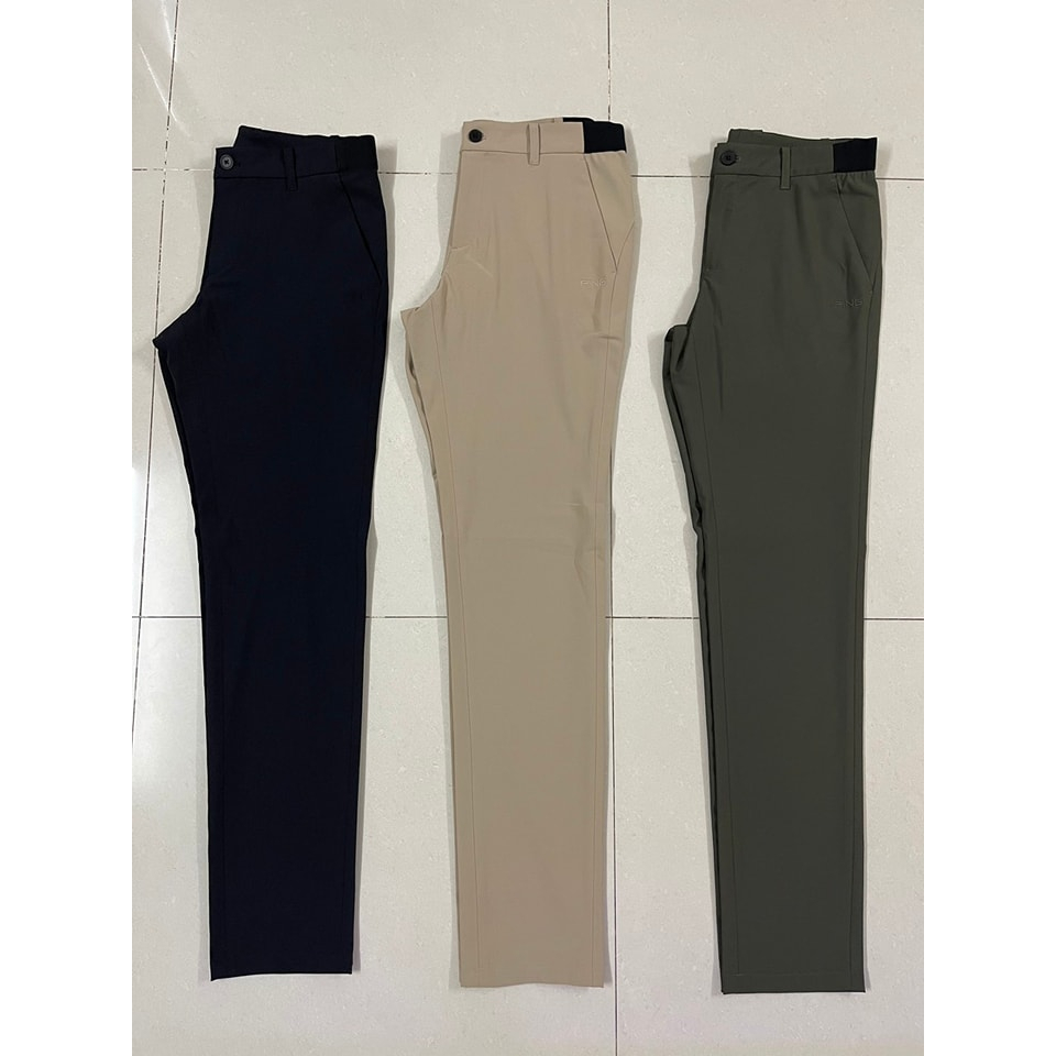 Quần dài golf PING , chất vải mềm nhẹ co dãn chống nhăn nhàu