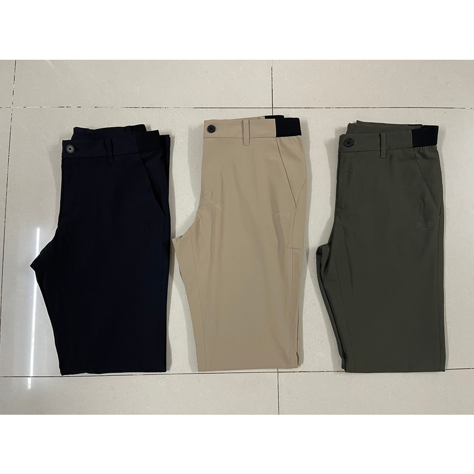 Quần dài golf PING , chất vải mềm nhẹ co dãn chống nhăn nhàu