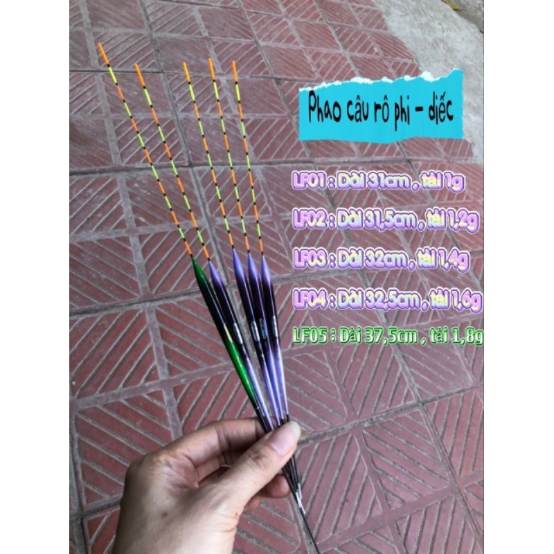 Phao Câu Đài Nano LF Cao Cấp, Chuyên Cá Rô Siêu Nhậy