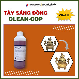 Tẩy gỉ, tẩy ố đồ đồng Clean-Cop lọ 1 lit