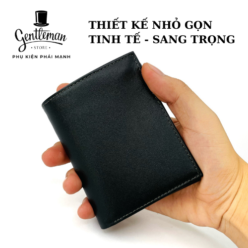 Ví nam da bò thật phong cách sang trọng bảo hành 12 tháng G02