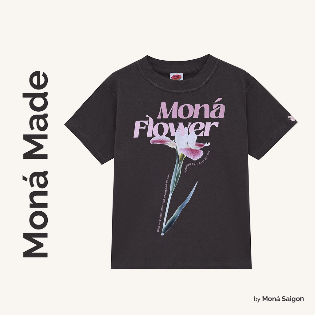 Áo baby tee MONÁ - TERRA, Áo phông baby tee nữ chất thun cotton co dãn hot trend | BigBuy360 - bigbuy360.vn