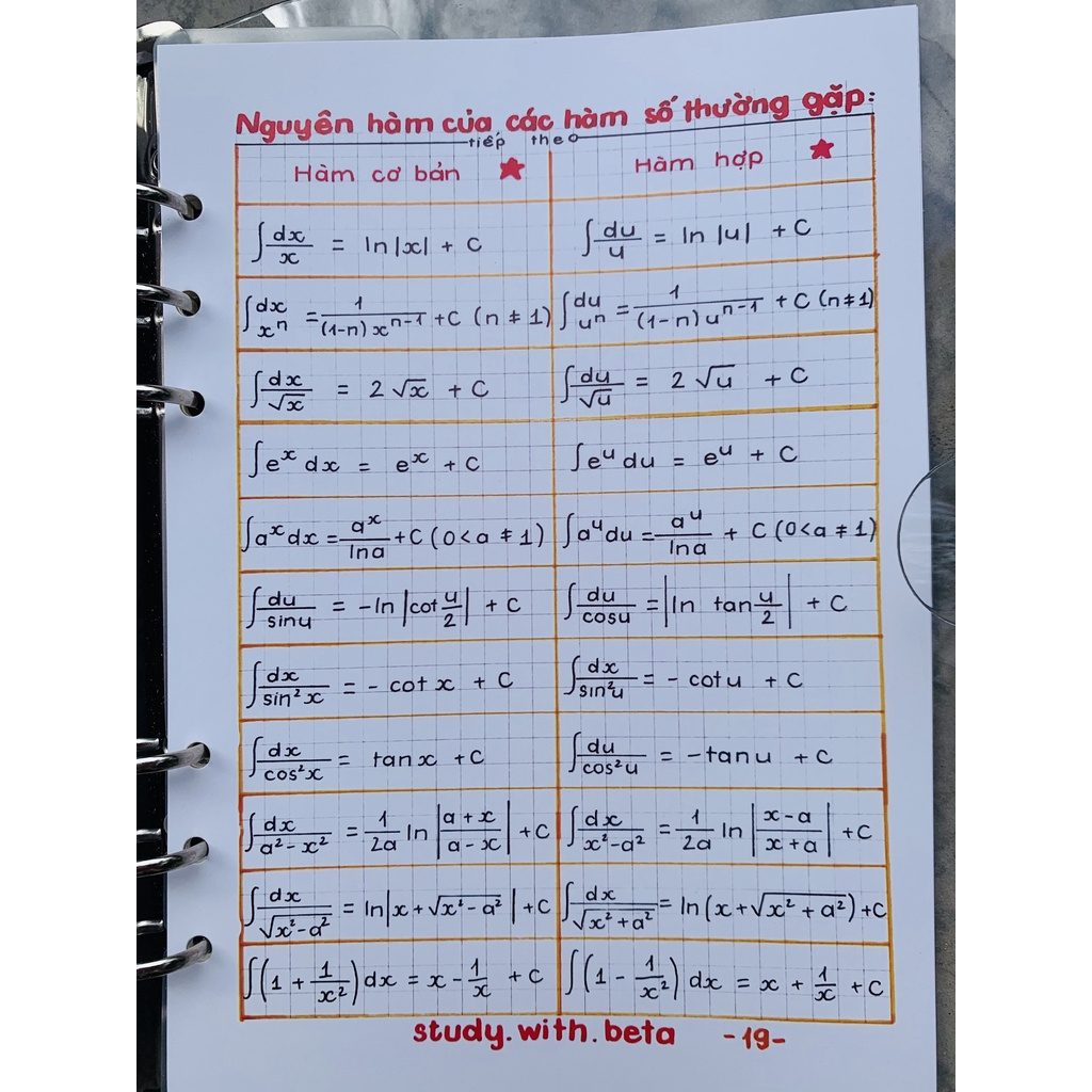 Sổ lò xo A5 takenote TOÁN 12 TẶNG KÈM STOCKER CUTE VÀ COMBO NHÃN VỞ KÈM GÁY