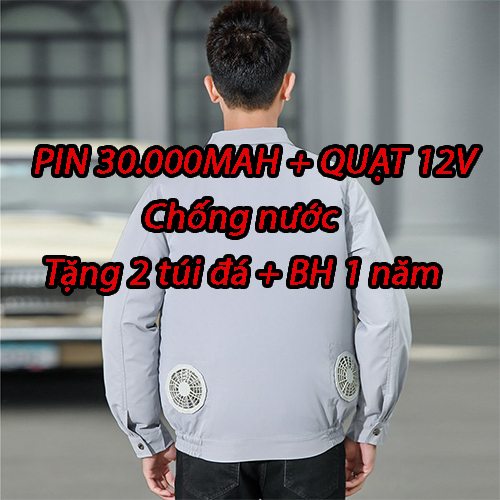 Áo điều hòa làm mát theo công nghệ Nhật Bản - Tặng 2 túi đá khô