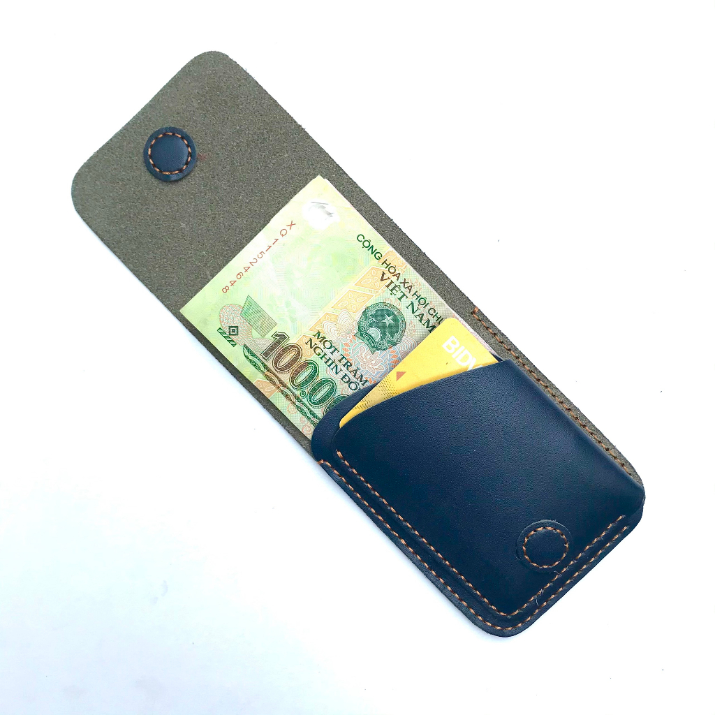 Ví da nam cao cấp, bóp ví nam thời trang Sen 3 - BH 12 tháng