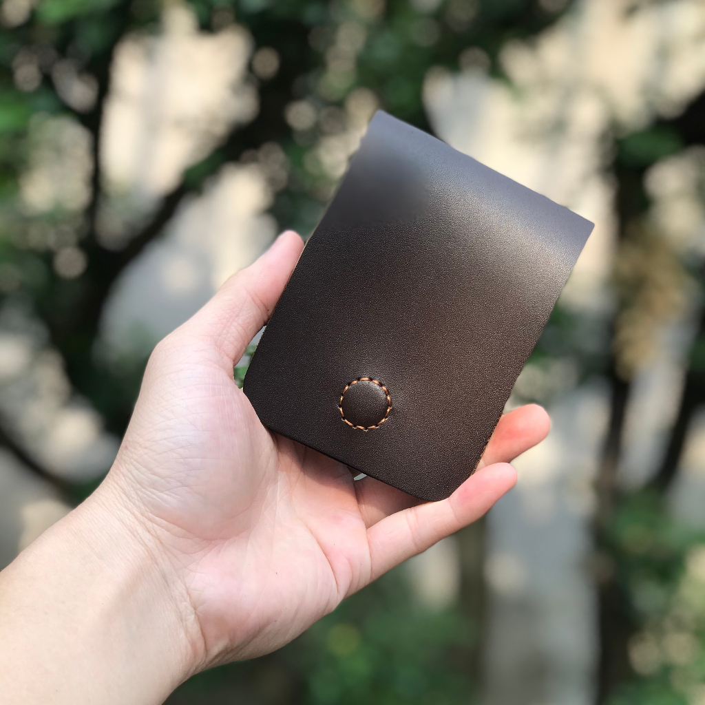 Ví da nam cao cấp, bóp ví nam thời trang Sen 3 - BH 12 tháng