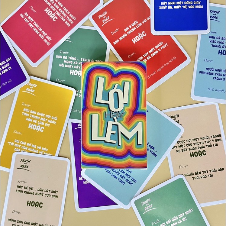 Bộ Bài Lói Hay Lèm 30 Lá Đặc Biệt Drinking Game Gắn Kết Tình Bạn Bộ Bài Lói Hay Lèm