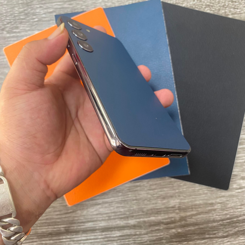 Miếng dán skin mặt lưng chi tiết vân da cao cấp dành cho điện thoại Xiaomi Seris.