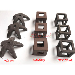 Đồ chơi trang trí bể tép cảnh dạng gốm sứ