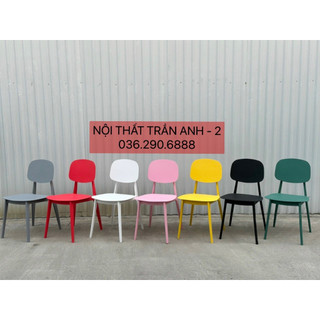 Ghế ban công, cafe nhựa đúc bunny
