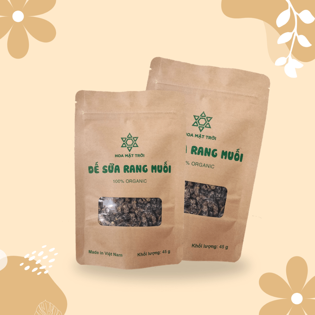 Dế Sữa Rang Muối Ăn Liền - Món Ăn Hót - Hoa Mặt Trời Farm