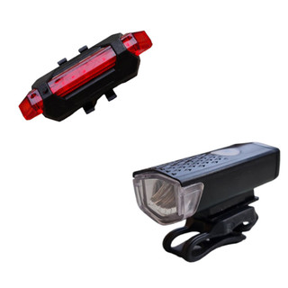 Đèn led gắn xe đạp - Trước và Sau
