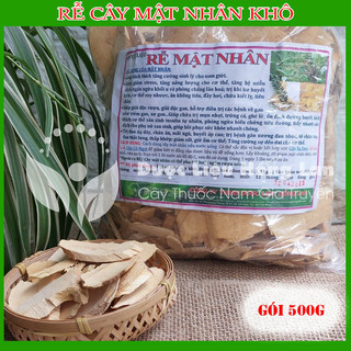 Thảo dược RỄ CÂY MẬT NHÂN khô sạch đóng gói 500gram - congtyduoclieuhonglan