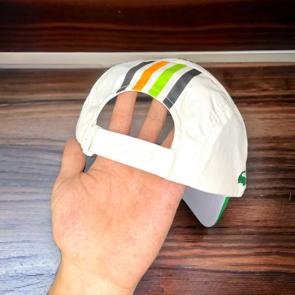 Mũ lưỡi trai la.cos.te / nón kết cá sấu không thấm nước vải dù poly Ls1101.