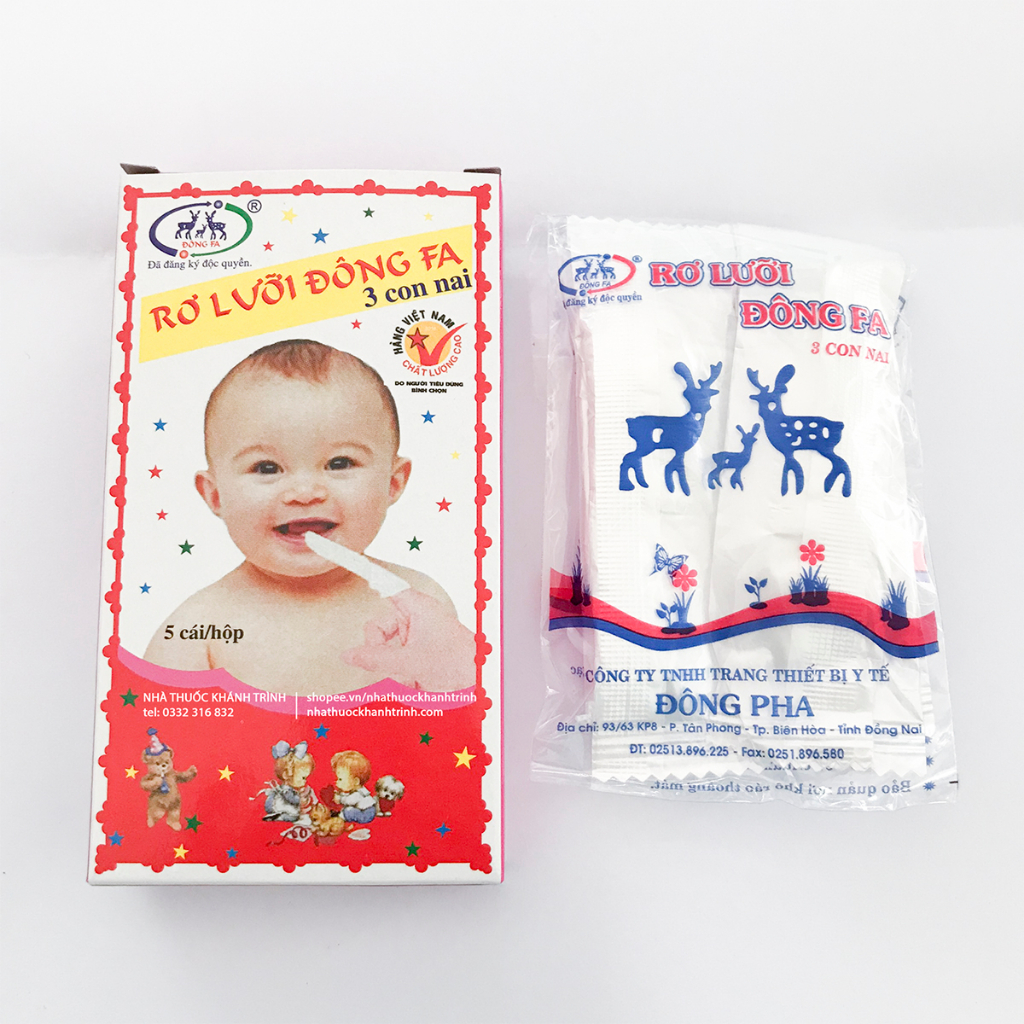 Gạc rơ lưỡi Đông FA 3 con nai