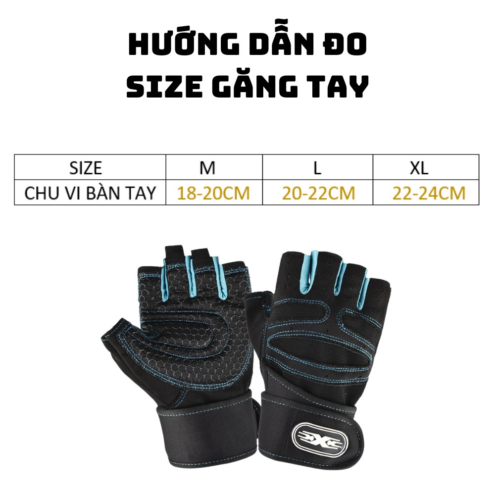 (1Đôi)Quấn Cổ Tay Găng Tay Tập Thể Thao Tập Gym Bao Tay Nam Nữ Tập Gym Bao Tay Thể Thao Tập Thể Thao Bền Đẹp X Sport