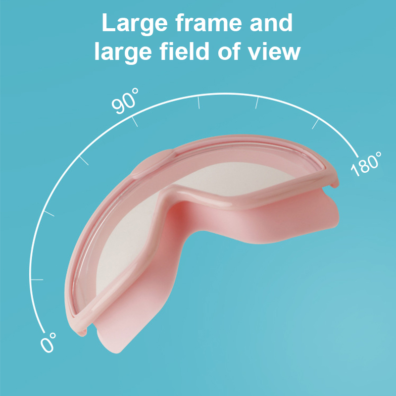 kính bơi trẻ em/kính bơi người lớn 4-18tuổi,Kính bơi cho bé không gọng,có nút bịt tai,góc siêu rộng,có viền1,5cm