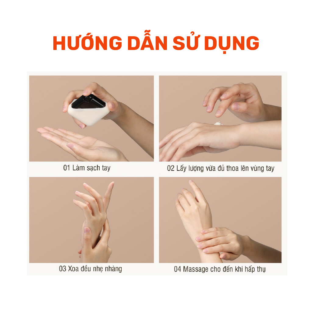 Kem dưỡng da tay hương xương rồng Huxley Secret Of Sahara Hand Cream Mocroccan Gardener 30ml